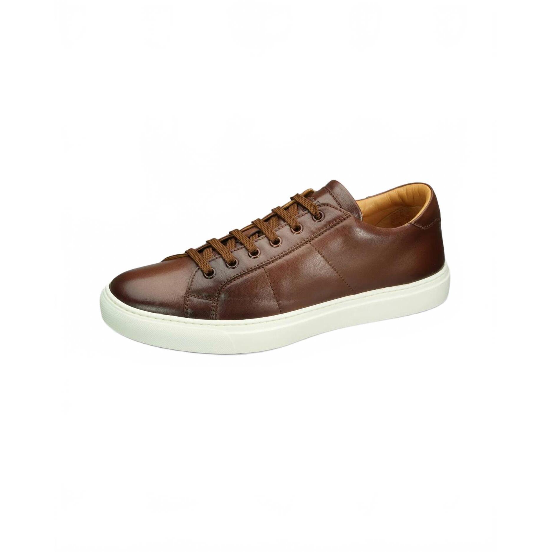 New To Boot New York Men's Colton Nappa Sneaker In Brandy